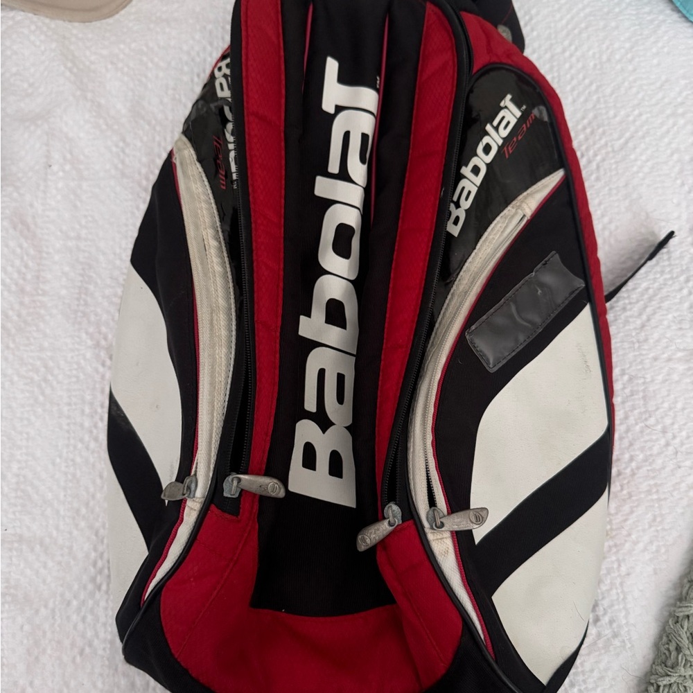Babolat Black and Red Men's Backpack